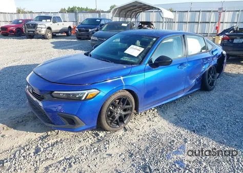 2024 Honda Civic Sport из США, поврежденный, VIN 2HGFE2F55RH563873